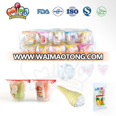 hot sale DIY ice cream marshmallow candy