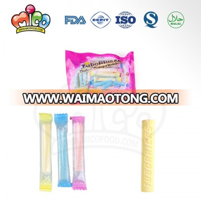 high quality three flavors of bagged milk sticks candy